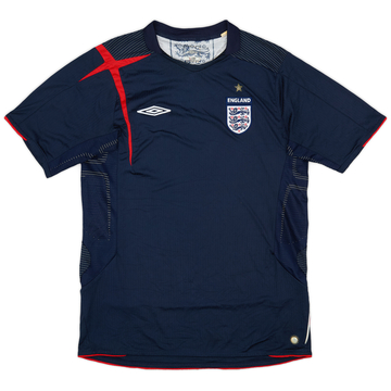 2005-06 England GK S/S Shirt - 7/10 - (M)