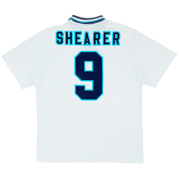 1995-97 England Home Shirt Shearer #9 - 7/10 - (XL)