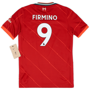 2021-22 Liverpool Home Shirt Firmino #9 (KIDS)