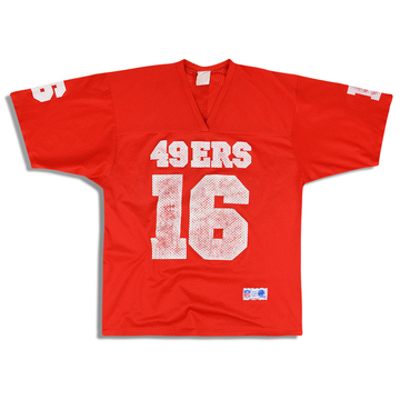 1990s San Francisco 49ers #16 NFL Training Jersey L