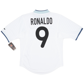 2000-01 Inter Milan Away Shirt Ronaldo #9 (S)