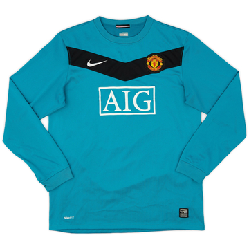2009-10 Manchester United GK Shirt - 9/10 - (XL.Boys)