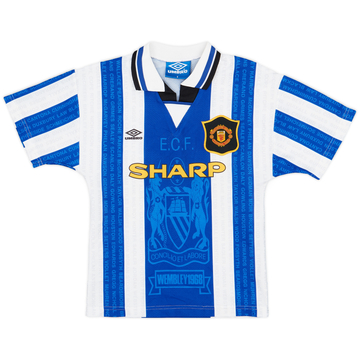1994-96 Manchester United Third Shirt - 8/10 - (M.Boys)