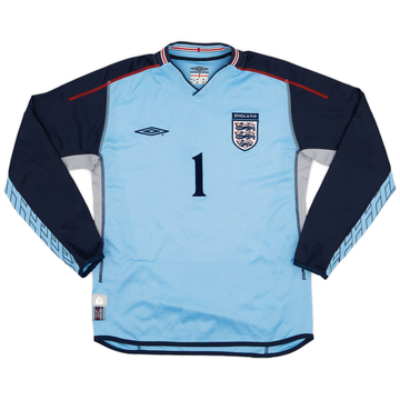 2002-03 England GK Shirt #1 - 7/10 - (S)