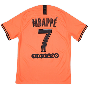 2019-20 Paris Saint-Germain Away Shirt Mbappe #7 - 9/10 - (M)