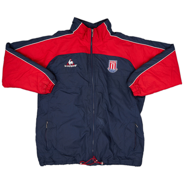 2002-03 Stoke Le Coq Sportif Padded Bench Coat - 9/10 - (S)