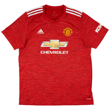 2020-21 Manchester United Home Shirt - 5/10 - (XL)