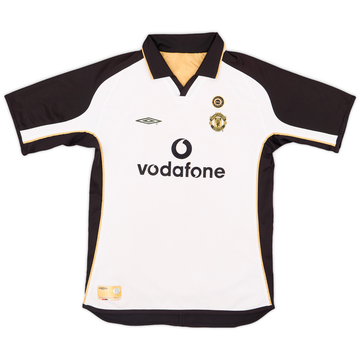 2001-02 Manchester United Centenary Away/Third Shirt - 5/10 - (XL.Boys)