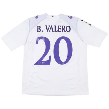 2012-13 Fiorentina Match Issue Away Shirt B. Valero #20