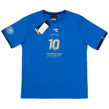 2006 Italy Diadora Francesco Totti Leisure Tee (XL.Boys)