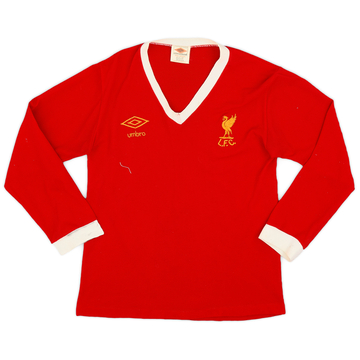 1979-82 Liverpool Home L/S Shirt - 5/10 - (S)