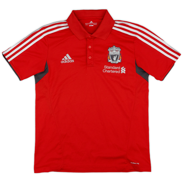 2011-12 Liverpool adidas Polo Shirt - 9/10 - (M)
