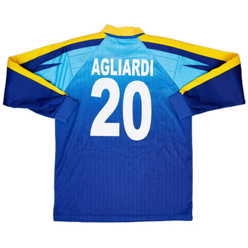 2002-03 Cosenza Match Issue GK Shirt Agliardi #20