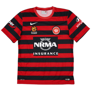 2014-15 Western Sydney Wanderers Home Shirt - 8/10 - (L)