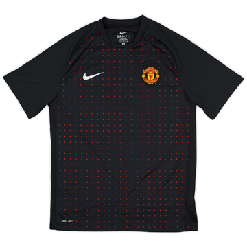 2011-12 Manchester United Nike Training Shirt - 10/10 - (M)