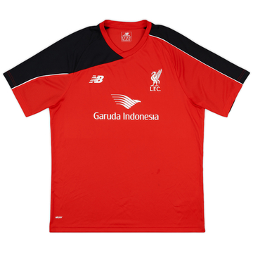 2015-16 Liverpool New Balance Training Shirt - 8/10 - (XXL)