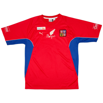 2002-04 Czech Republic Home/Training Shirt - 7/10 - (XXL)