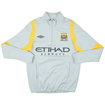 2010-11 Manchester City Umbro 1/4 Zip Drill Top - 6/10 - (S)