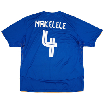 2005-06 Chelsea Centenary Home Shirt Makelele #4 - 7/10 - (XXL)