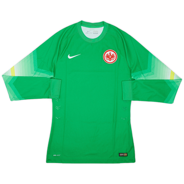 2014-15 Eintracht Frankfurt Authentic GK Shirt - 6/10 - (M)