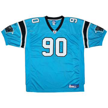 2005-06 Carolina Panthers Peppers #90 Reebok Authentic Alternate Jersey - 9/10 - (4XL)