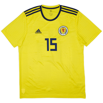 2017-18 Scotland Away Shirt #15 - 9/10 - (L)
