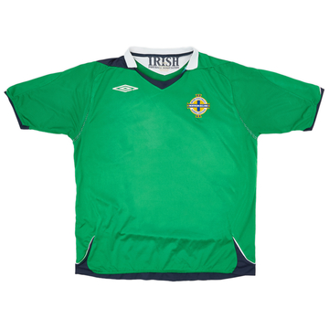 2006-08 Northern Ireland Home Shirt - 6/10 - (XL)