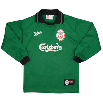 1996-97 Liverpool GK Shirt - 8/10 - (M.Boys)