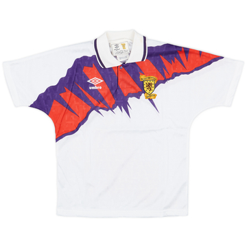 1991-93 Scotland Away Shirt - 7/10 - (L.Boys)