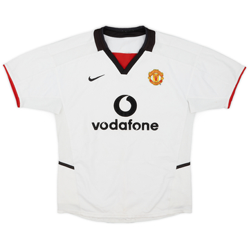 2002-03 Manchester United Away Shirt - 6/10 - (L.Boys)