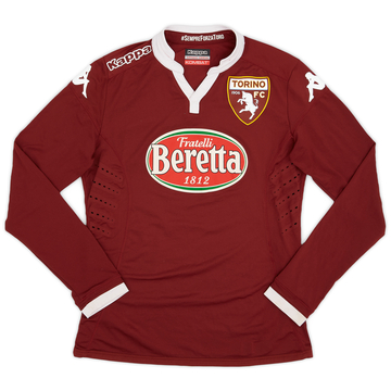 2015-16 Torino Home L/S Shirt #5 - 7/10 - (XL.Boys)