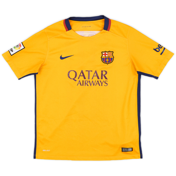 2015-16 Barcelona Away Shirt - 8/10 - (XL.Boys)