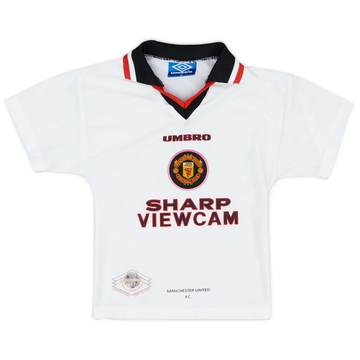 1996-97 Manchester United Away Shirt - 5/10 - (S.Boys)