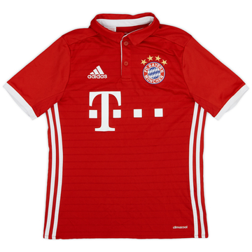 2016-17 Bayern Munich Home Shirt - 8/10 - (L.Boys)