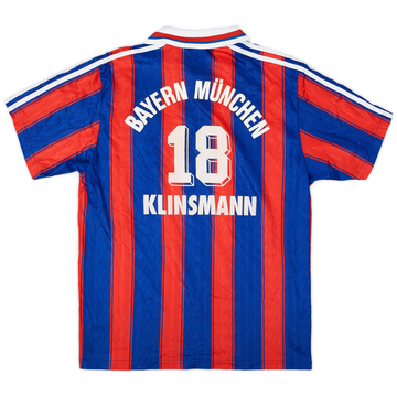 1995-97 Bayern Munich Home Shirt Klinsmann #18 - 5/10 - (S)