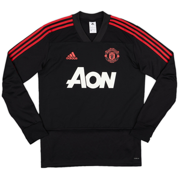 2018-19 Manchester United adidas Sweat Top - 10/10 - (M)