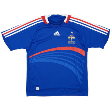 2007-08 France Home Shirt - 6/10 - (XL.Boys)