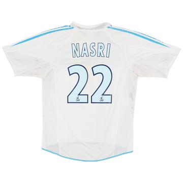 2004-05 Olympique Marseille Home Shirt Nasri #22 - 5/10 - (S)