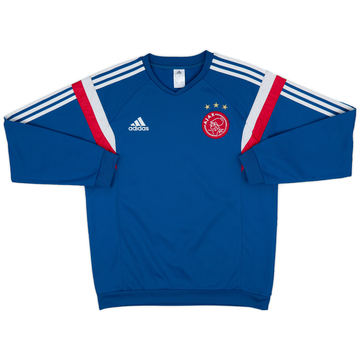 2014-15 Ajax adidas Sweat Top - 9/10 - (L)