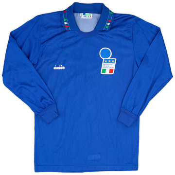 1992-93 Italy Home Shirt - 9/10 - (XL.Boys)