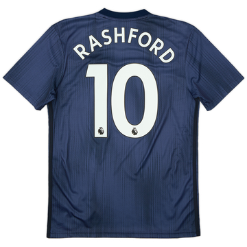 2018-19 Manchester United Third Shirt Rashford #10 - 8/10 - (S)