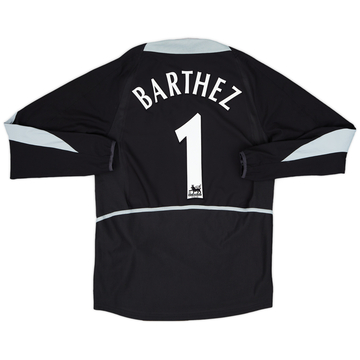 2002-04 Manchester United GK Shirt Barthez #1 - 8/10 - (L)