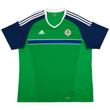 2016-17 Northern Ireland Home Shirt - 9/10 - (XXL)