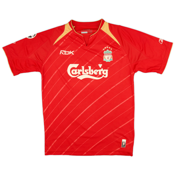 2005-06 Liverpool CL Home Shirt - 5/10 - (S)