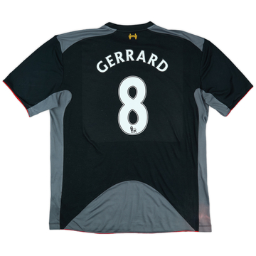 2012-13 Liverpool Away Shirt Gerrard #8 - 6/10 - (3XL)