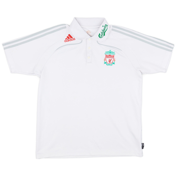 2008-09 Liverpool adidas Polo Shirt - 6/10 - (L)