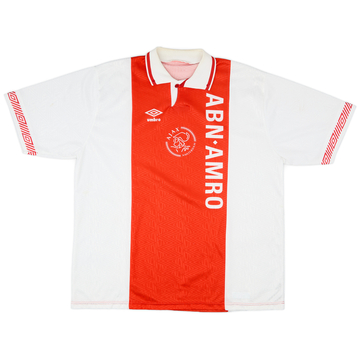 1991-93 Ajax Home Shirt - 8/10 - (XXL)