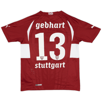 2010-11 Stuttgart Away Shirt Gebhart #13 - 6/10 - (S.Boys)