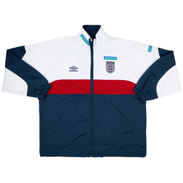 2000-02 England Umbro Track Jacket - 8/10 - (M)