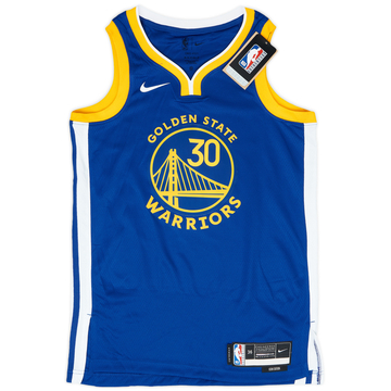 2017-25 Golden State Warriors Curry #30 Nike Swingman Away Jersey (XS)